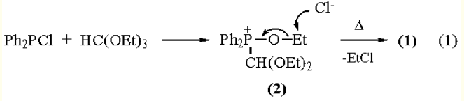 (Diethoxymethyl)diphenylphosphine oxide synthesis