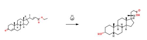 Chemical synthesis of Lithocholic acid.png