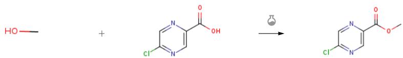 5-氯吡嗪-2-羧酸甲酯的合成2.png