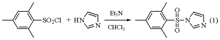 1-MESITYLENESULFONYL-1,2,4-TRIAZOLE synthesis