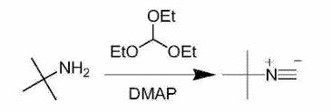 异氰酸叔丁酯反应式