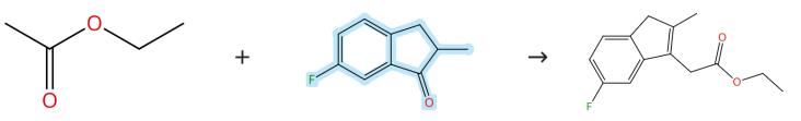 6-氟-2-甲基-1-茚酮的Aldol缩合反应