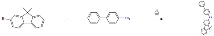 N-[1,1'-联苯-4-基]-9,9-二甲基-9H-芴-2-胺的合成2.png