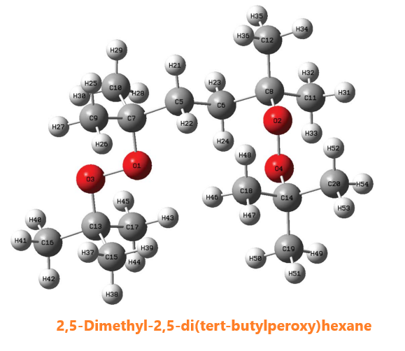 78-63-7 2,5-Dimethyl-2,5-di(tert-butylperoxy)hexaneUsesThermal Decomposition