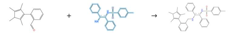 (1R,2R)-(-)-N-(对甲基苯磺酰基)-1,2-二苯基乙二胺的胺化反应