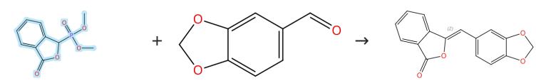 (3-氧代-1,3-二氢异苯并呋喃-1-基)膦酸二甲酯的烯基化反应