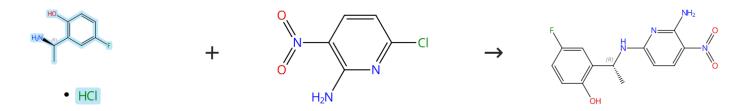 (R)-2-(1-氨基乙基)-4-氟苯酚盐酸盐的制备与理化性质