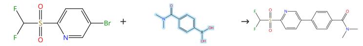4-(N,N-二甲氨基甲酰基)苯硼酸的偶联反应