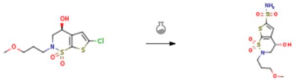 (S)-3,4-二氢-4-羟基-2-(3-甲氧丙基)-2H-噻吩并[3,2-E]-1,2-噻嗪-6-磺酰胺 1,1-二氧化物的合成.png