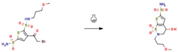 (S)-3,4-二氢-4-羟基-2-(3-甲氧丙基)-2H-噻吩并[3,2-E]-1,2-噻嗪-6-磺酰胺 1,1-二氧化物的合成2.png