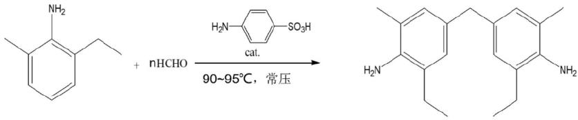 4,4'-亚甲基双(2-甲基-6-乙基苯胺)的合成.png