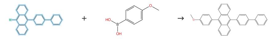 10-溴-9-(4-联苯)-蒽的芳基化反应