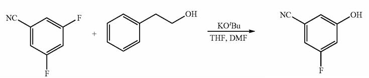3-氟-5-羟基苯腈的合成