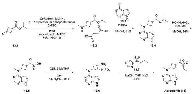 阿布昔替尼的合成