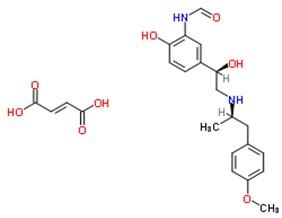 富马酸福莫特罗的化学结构式