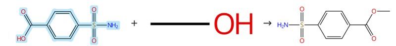 对磺酰胺苯甲酸的酯化反应