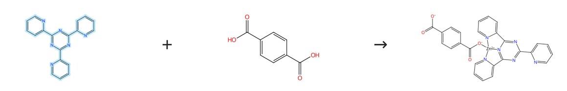 2,4,6-三(2-吡啶基)三嗪的配位反应