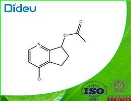 4-chloro-6,7-dihydro-5H-cyclopenta[b]pyridin-7-yl acetate