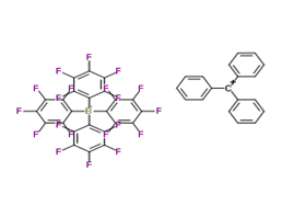 Triphenylmethylium tetrakis(pentafluorophenyl)borate(1-)