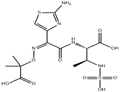 (2S,3S)-2-((Z)-2-(2-aminothiazol-4-yl)-2-(((2-carboxypropan-2-yl)oxy)imino)acetamido)-3-(sulfoamino)butanoic acid pictures