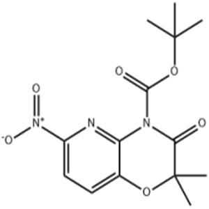 2,3-dihydro-2,2-dimethyl-6-nitro-3-oxo-4H-Pyrido[3,2-b]-1,4-oxazine-4-carboxylic acid 1,1-dimethylethyl ester