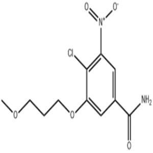 4-Chloro-3-(3-methoxypropoxy)-5-nitrobenzamide