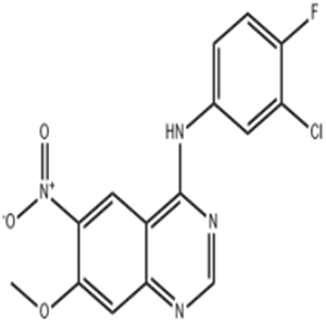 N-(3-chloro-4-fluorophenyl)-7-Methoxy-6-nitroquinazolin-4-aMine