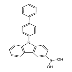 9-(biphenyl-4-yl)-3-boric acid-9H-carbazole