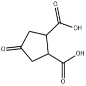 4-oxocyclopentane-1,2-dicarboxylic acid