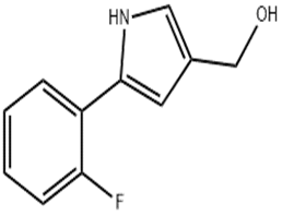 (5-(2-fluorophenyl)-1H-pyrrol-3-yl)methanol