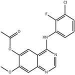 4-((3-chloro-2-fluorophenyl)amino)-7-methoxyquinazolin-6-yl acetate pictures