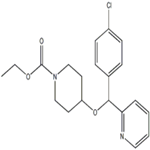 ethyl 4-[(4-chlorophenyl)-(2-pyridyl)Methoxy]piperidine-1-carboxylate pictures