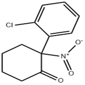 2-(2-Chlorophenyl)-2-nitrocyclohexanone