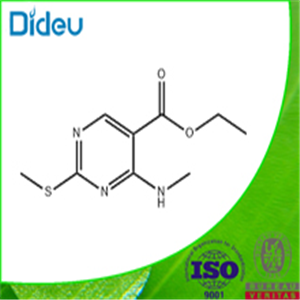 ETHYL 4-(METHYLAMINO)-2-(METHYLSULFANYL)-5-PYRIMIDINECARBOXYLATE