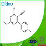 4-CHLORO-6-(4-METHYLPHENYL)-2-(METHYLTHIO)PYRIMIDINE-5-CARBONITRILE  pictures