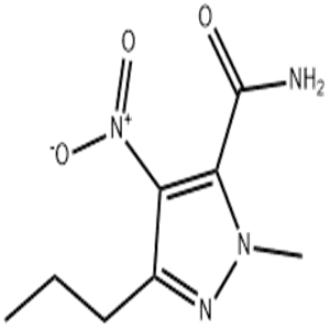 2-methyl-4-nitro-5-propylpyrazole-3-carboxamide