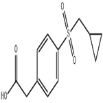 Benzeneacetic acid, 4-[(cyclopropylmethyl)sulfonyl]- pictures