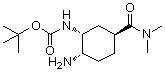 CAS # 365998-36-3, tert-Butyl [(1R,2S,5S)-2-amino-5-[(dimethylamino)carbonyl]cyclohexyl]carbamate