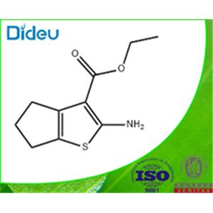 2-AMINO-5,6-DIHYDRO-4H-CYCLOPENTA[B]THIOPHENE-3-CARBOXYLIC ACID ETHYL ESTER