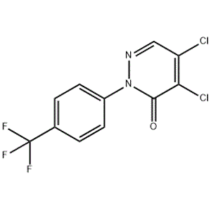 4,5-dichloro-2-[4-(trifluoromethyl)phenyl]-3-pyridazinone