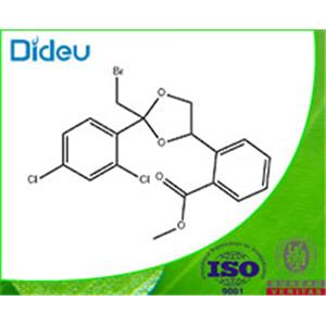 cis-2-(Bromomethyl)-2-(2,4-dichlorophenyl)-1,3-dioxolane-4-ylmethyl benzoate