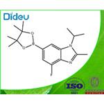 1H-BenziMidazole, 4-fluoro-2-Methyl-1-(1-Methylethyl)-6-(4,4,5,5-tetraMethyl-1,3,2-dioxaborolan-2-yl)-  pictures