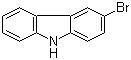CAS # 1592-95-6, 3-Bromo-9H-carbazole