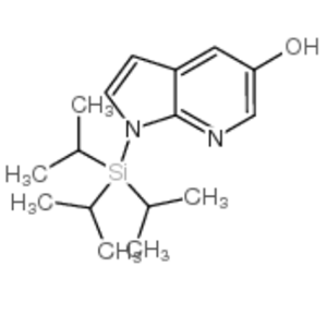 1H-Pyrrolo[2,3-b]pyridin-5-ol, 1-[tris(1-methylethyl)silyl]-