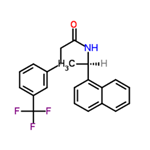 N-((R)-1-(naphthalen-1-yl)ethyl)-3-(3-(trifluoroMethyl)phenyl)propanaMide pictures