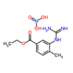 3-[(Aminoiminomethyl)amino]-4-methylbenzoic acid ethyl ester mononitrate pictures
