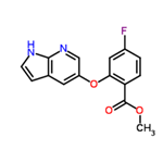 methyl 2-(1H-pyrrolo[2,3-b]pyridin-5-yloxy)-4-fluorobenzoate pictures