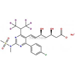 Rosuvastatin-D6 Sodium Salt