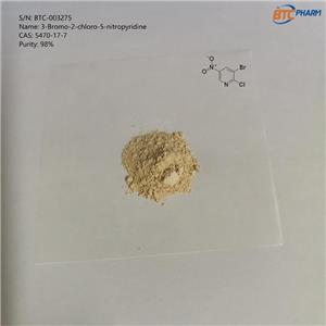 2-Chloro-3-bromo-5-nitropyridine