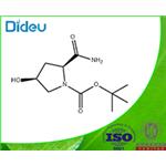 1-Pyrrolidinecarboxylic acid, 2-(aminocarbonyl)-4-hydroxy-, 1,1-dimethylethyl ester, (2S,4S)-  pictures